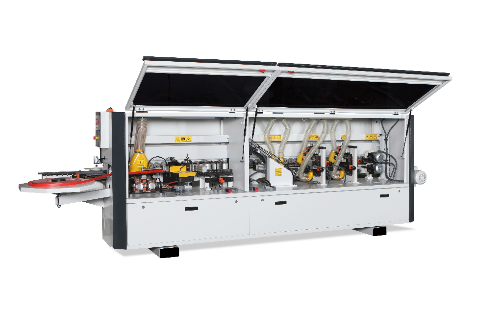 OF MZK-4 – Masina automata de aplicat cant cu pre-frezare si curatare lichida, utilaj rapid pentru mobilier